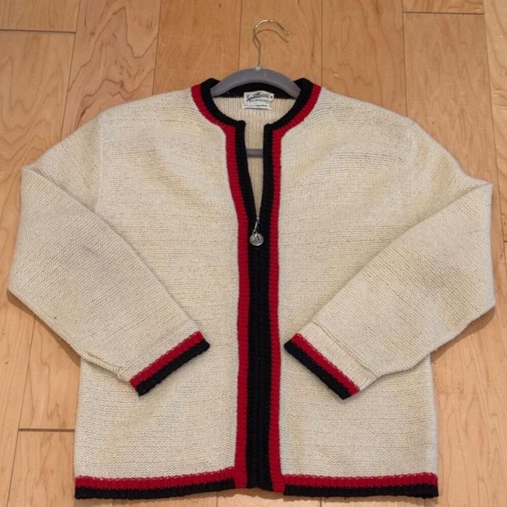 American-vintage Women's Cream Cardigan